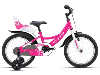 CTM JENNY vaikiškas dviratis | pink