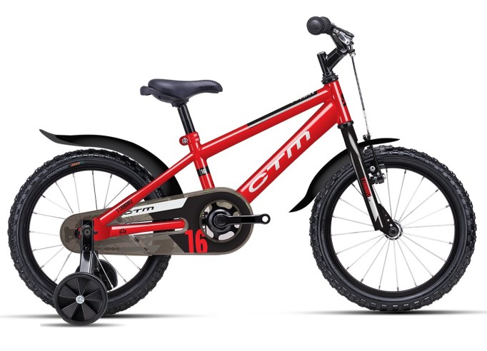 CTM TOMMY vaikiškas dviratis | red