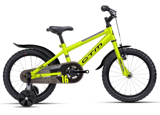 CTM TOMMY vaikiškas dviratis | matt lime