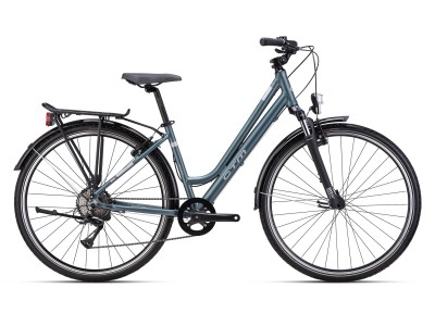 CTM City bicycle AMBER dviratis | matt grey green