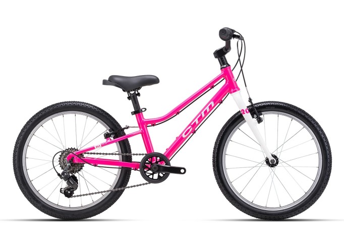 CTM SLY 20" vaikiškas dviratis | pink