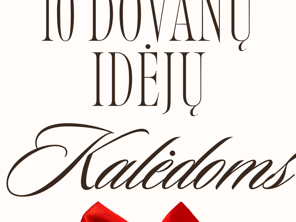 Kalėdinių dovanų gidas